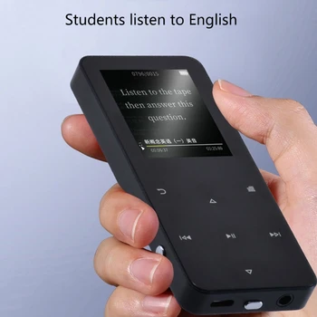 MP3 Çalar Dahili Hoparlör ile 1.8 inç Müzik Medya Oynatıcı Taşınabilir HiFi Ses Walkman Dijital Müzik Medya Oynatıcı K1KF 4