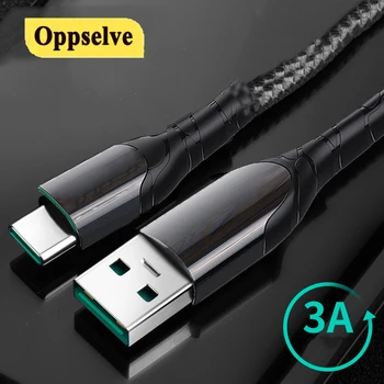 LED USB kablosu C Tipi Kablo Hızlı Şarj USB şarj aleti Veri Şarj mikro USB cep telefonu kablosu Kablosu 1M Tel samsung için USB kablosu