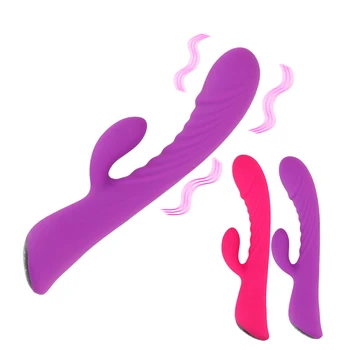 VATINE 9 Modları G Noktası Tavşan Vibratör Vajinal Klitoris Stimülasyon USB Şarj Edilebilir Yapay Penis Vibratörler Seks Oyuncakları Kadınlar için