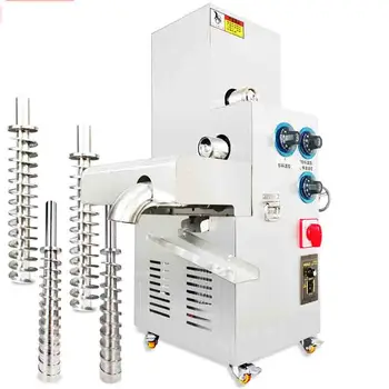 2800 W ev yağ baskı makinesi, üç sistemleri bir,otomatik soğuk ve sıcak presleme fıstık, susam, kolza tohumu ve keten 0