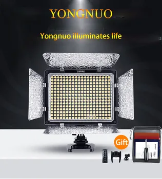 YONGNUO YN300II YN300 II 300 LED kamera ve video ışığı uzaktan Kameralar 3200-5500K Ayarlanabilir Renk Sıcaklığı