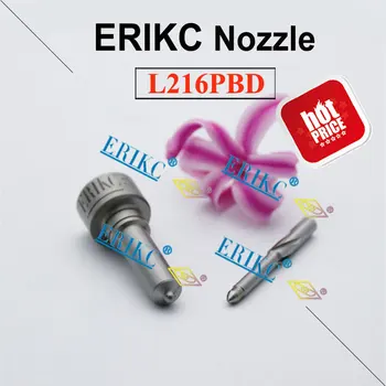 ERIKC L216PBD yüksek basınçlı enjektör Memesi L216 PBD Yakıt Motor Yedek Parçaları Sprey Delphi BEBE4D08001 BEBE4D24002 BEBE4D16001