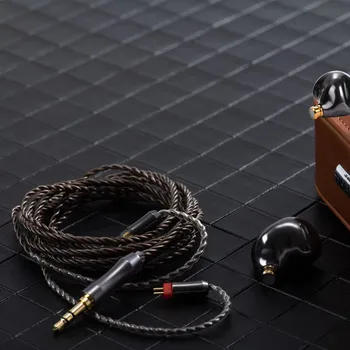 Yeni Tinhifi T5 Kulak Kulaklık 10mm DOC Sürücü Bas Metal Kulaklık HIFI Müzik Monitör Kulaklık 2PİN 0.78 MM Kablo P2 P1 2