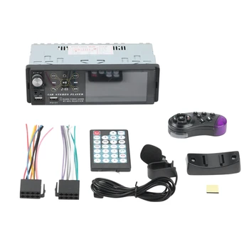 Bluetooth Araç Radyo 4 İnç Kapasitif Dokunmatik Ekran Araba Stereo FM/AM/RDS Radyo İle Çift USB / AUX-İn / SD Kart Bağlantı Noktası