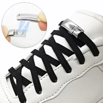 4 adet / çift Ayakkabı Bağı Toka Metal Ayakabı Manyetik toka Aksesuarları Metal Dantel Kilit DIY Sneaker Kitleri Metal Dantel Toka