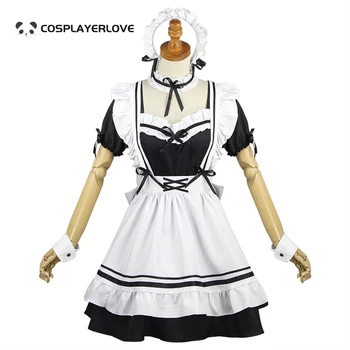 Spot ürünler Nikki'yi Seviyor-Kraliçeyi Giydir! Mucize Nikki kahve hizmetçi elbise cosplay Cadılar Bayramı Cosplay Kostüm Cadılar Bayramı Kıyafet 0