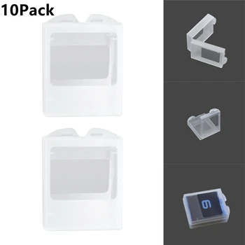 10 Paket Yüksek Kaliteli Plastik Şeffaf Pil Koruyucu saklama kutusu GoPro Hero 10 9 Pil Şeffaf Pil Kutusu Toptan 2