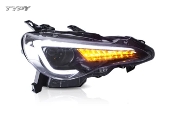 Araba LED kafa lambaları FT 86 & GT 86 2012-UP Kafa Lambası BRZ 2012-UP Tak Ve Çalıştır Far 0