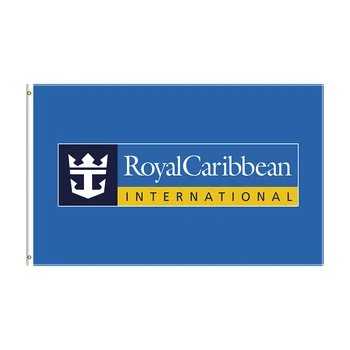 dekor için 3x5 RoyalCaribbeans Bayrak Polyester Baskılı Cruise Banner