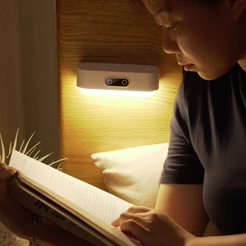 Göz koruması serin gece lambası kablosuz duvar lambası şarj edilebilir hareket sensörü kitap okuma yatak odası ışık yatak odası koridor