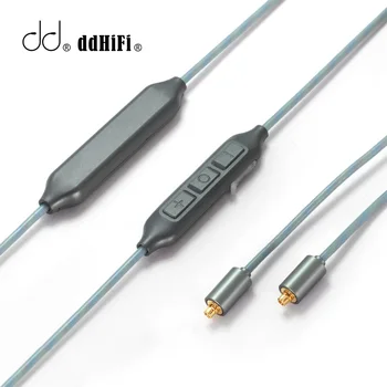 DD ddHiFi BT50A Bluetooth 5.0 Kulaklık Kablosu MMCX Ayrılabilir Bağlantı Adaptörü Yüksek Saflıkta OCC Kablo SBC/AAC/aptX HD / aptX / AAC