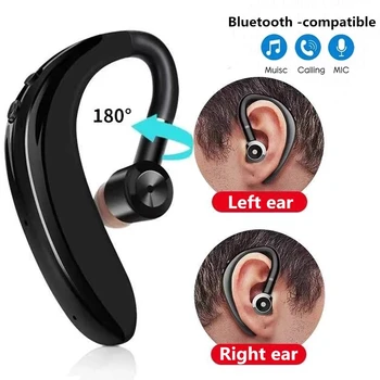 S109 Kablosuz Kulaklık kulaklık Handsfree Kulak Askısı Kulaklık Kulaklık Sürücü Çağrı Spor Bluetooth Kulaklık Kulaklık Mic İle