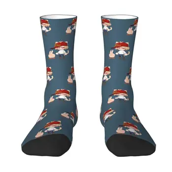 Neco Ark Kaos Elbise Çorap Mens Womens Sıcak Komik Yenilik Anime Ekip Çorap