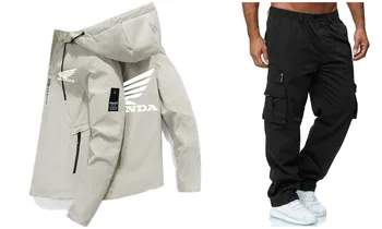 Honda Sonbahar ve Kış 2022 Yeni Stil Ceket rahat pantolon Moda Seti 3