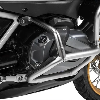 Yeni Motosiklet Gümüş Alt Crash Bar Tampon Çerçeve Koruma Takviye KİTİ R1250GS R 1250 GS Macera ADV GSA r1250gs 1