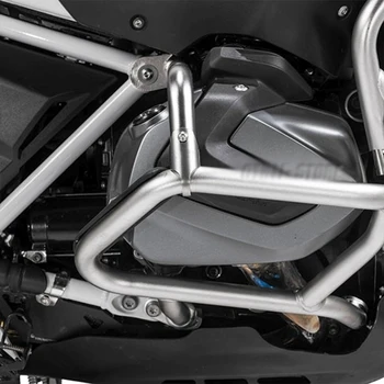Yeni Motosiklet Gümüş Alt Crash Bar Tampon Çerçeve Koruma Takviye KİTİ R1250GS R 1250 GS Macera ADV GSA r1250gs 3