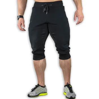 Pantalones cortos para hombre, pantalón corto deportivo con bolsillos y cremallera elástica, algodón, renk mezcla de deportivos 