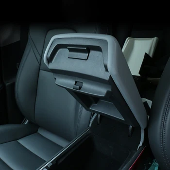 Araba Kol Dayama Kutusu Koruyucu Kapak TPE Yumuşak Kılıf Merkezi Konsol Koruyucu Ped Tesla Modeli Y Modeli 3 Aksesuarları Mat 2