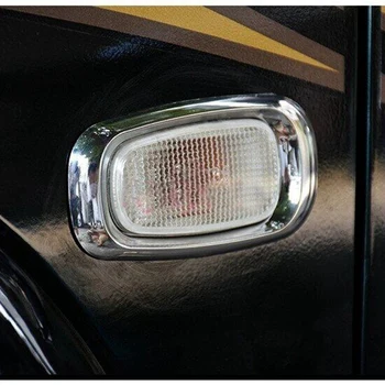 JFBL Sıcak Araba Yan Lamba Gölge Dekoratif lamba çerçevesi Toyota Land Cruiser 120 Prado İçin Fj120 2003-2009 Aksesuarları 3