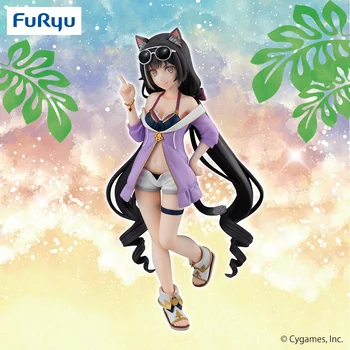 Stokta Orijinal FuRyu Re: Dalış KYARU 17CM PVC Anime Figürü Aksiyon Figürleri Koleksiyon Model Oyuncaklar