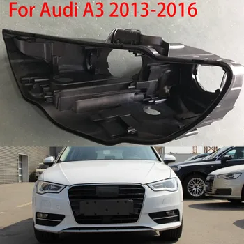 Audi için A3 2013-2016 Far Konut A3 HID xenon ışık kutusu Lamba Konut Plastik Far Kabuk Tabanı