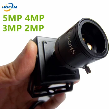 HQCAM Ses Zoom IP Kamera 5MP HD 5MP 4MP 3MP 2MP Onvif 9-22mm manuel zoom objektifi Güvenlik Video Gözetim kamerası Xmeye APP