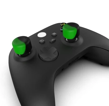6 in 1 kaymaz Çıkarılabilir Silikon Analog Başparmak Düğmesi Sopa Kavrama Yükseltme Kılıf Kapak Xbox Serisi S X Kablosuz Denetleyici 4