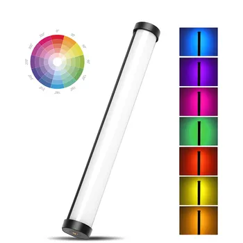Işık değnek Şarj edilebilir Fotoğraf Arka Plan lamba tüpü Ayarlanabilir Kısılabilir Akülü aydınlatma Çubuğu Renk Değiştirme 0