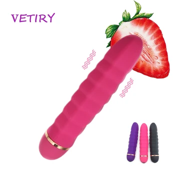VETIRY Büyük Yapay Penis Vibratör Gerçekçi Yapay Penis G Spot Vibratör AV Sopa Sihirli Değnek Anal Plug Klitoris Stimülatörü Seks Oyuncakları Kadınlar için