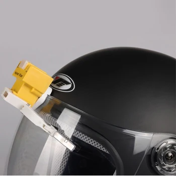 1 Takım Evrensel Motosiklet Kask Elektrikli Silecek Motoru Kask cam sileceği 4