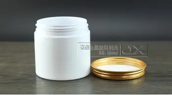 200 g / ml Beyaz Plastik Boş Ambalaj Şişe Kavanoz Toptan Perakende Orijinalleri Doldurulabilir Krem Bal Boş Kozmetik Kapları 2