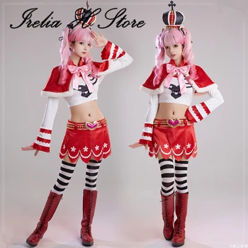 Irelia H Mağaza Anime Cosplay TEK PARÇA Perona Cosplay Kostüm Perona Seksi Gotik Seti Cadılar Bayramı Kostüm Kadınlar 0