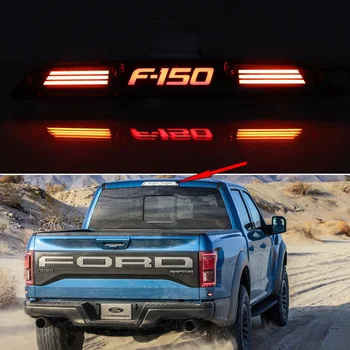 Araba LED Göstergeler Ford Raptor İçin F - 150 F150 2016-2021 12V Otomatik Arka Tampon İşık Dönüş Sinyali Reflektör Fren Sis Lambası
