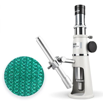 Mezun büyüteç yüzüncü güç ayna cetvel mikroskop lamba ile