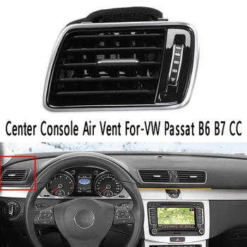 Araba A / C Hava Firar Merkezi Konsol Klima Delikleri Merkezi Hava Çıkış Meclisi-VW Passat B6 B7 CC 0