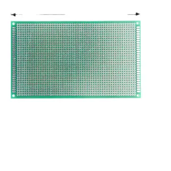 Yeşil tahta tek taraflı kalaylı 9*15 evrensel tahta 9x15cm kalınlık 1.5 MM cam elyaf levha kalay püskürtmeli evrensel tahta