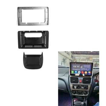 2X2 Din Araba Radyo Fasya Nissan Sentra 2001-2006 İçin DVD Stereo Çerçeve Plaka Adaptörü Montaj Dash Kurulum Çerçeve 1