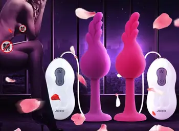 Yeni JOKO anal plug 10 titreşim vibratör anal seks oyuncakları erkekler kadınlar için butt plug anal topu 2