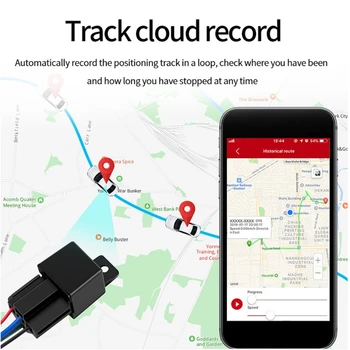 Araçlar için HXBD Mini Araba GPS Tracker çocuk motosikleti Hız Alarmı Gerçek ZAMANLI Trac için 2