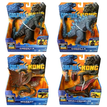 Godzilla V. Kong Godzilla Skullcrawler Muto şekilli kalıp Oyuncaklar Koleksiyon Süsler çocuk oyuncakları Doğum Günü Hediyeleri Godzilla Oyuncak