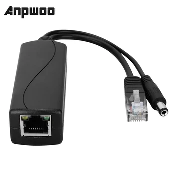 ANPWOO 48V için 12V POE Konnektörler Adaptör kablo ayırıcı Enjektör Güç Kaynağı için Huawei için Hikvision 2019 Yeni