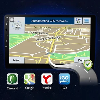 Araba GPS Navigasyon Stereo TOYOTA PRİUS 2013 İçin RHD Radyo Alınlar Paneli Çerçeve Fit 2Dın 9 İnç Dash Ana Ünite Ekran 3