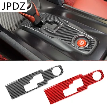 Araba İç Karbon Fiber Sticker Merkezi Kontrol Vites Paneli İç tasarım Araba Aksesuarları Nissan GTR İçin R35 2009-2015