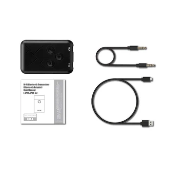 Ses Kablosu Stereo Müzik Alıcısı Adaptörü 1 Bluetooth 5.0 Verici Kablosuz 3.5 mm Jack Ses 2 TV Araç İçin  4