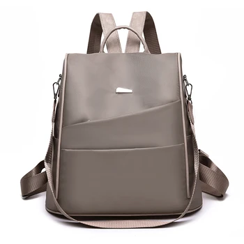 2022 Moda Anti-hırsızlık Kadın Sırt Çantası okul çantası Güzel Tarzı Kız okul sırt çantası Kadın Seyahat Dayanıklı Oxford Kumaş Sırt Çantası 0