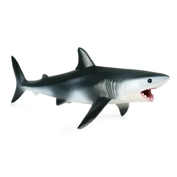 Çocuk simülasyon katı deniz hayvanları Sualtı yaratıklar Köpekbalığı plastik modeli el yapımı oyuncaklar