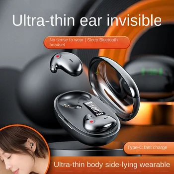 2022 Uyku Bluetooth Kulaklık Kablosuz Spor Ultra İnce Mini Evrensel 1