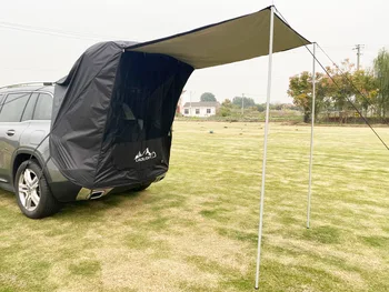 SUV kendi kendine sürüş turu araba arka çadır genişletilmiş alan güneşlik yağmur geçirmez açık kamp anti sivrisinek için Peugeot 2008 3008 4008 1