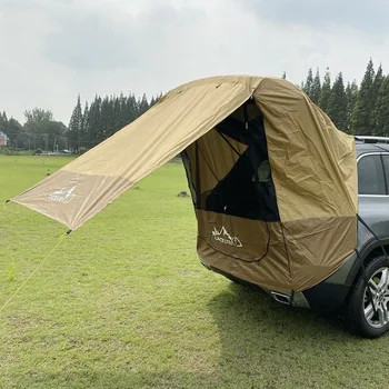 SUV kendi kendine sürüş turu araba arka çadır genişletilmiş alan güneşlik yağmur geçirmez açık kamp anti sivrisinek için Peugeot 2008 3008 4008 2