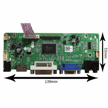 HDMİ + DVI + VGA + Ses Denetleyici Kurulu için M215HW01 VB 21.5 inç 1920x1080 LCD Ekran 3